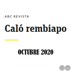 Caló Rembiapo - ABC Revista - Octubre 2020